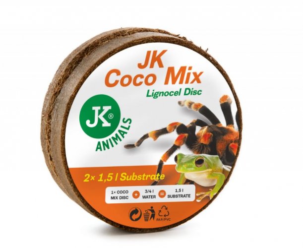 Podestýlka JK Coco Mix Lignocel Disc 2×110 g