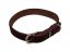 Oily leather collar, ZUBR (12mm x 32cm)
