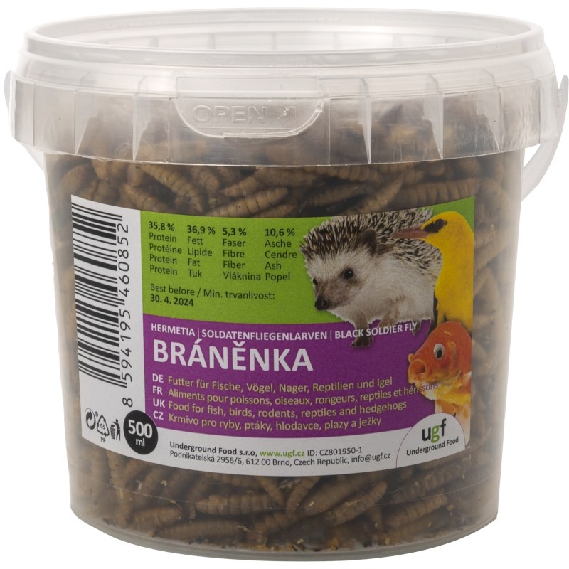 Bráněnka sušené larvy UGF