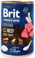 Brit Premium by Nature Dog konz. - Beef with Tripes 400 g