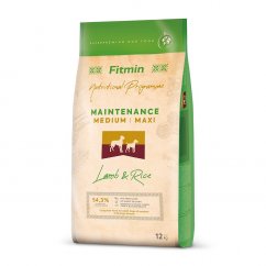 Fitmin dog medium maxi lamb&rice - 12 kg