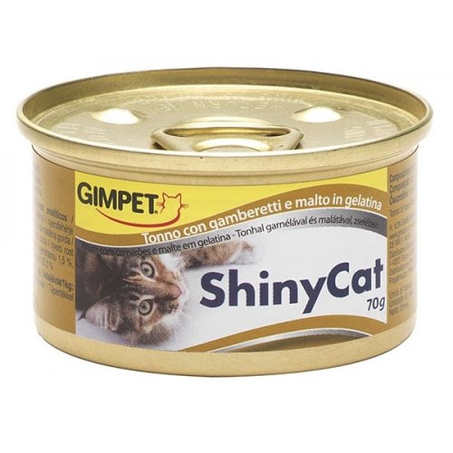 Konzerva ShinyCat tuňák + kreveta + maltóza, 70 g