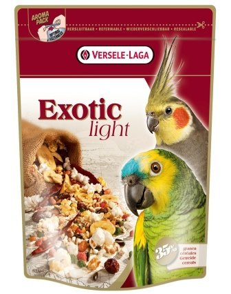 VERSELE-LAGA papagáj strednej Exotic Light 750g
