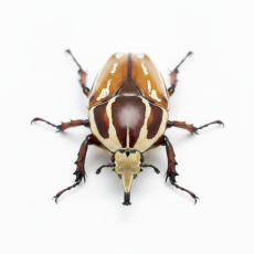 Mecynorhina torquata ugandensis - Brown/Orange