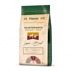Fitmin dog medium maxi maintenance lamb beef - 12 kg
