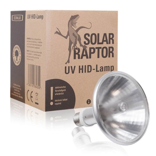 Lampa UVB 70W HID Spot Solar Raptor Econlux