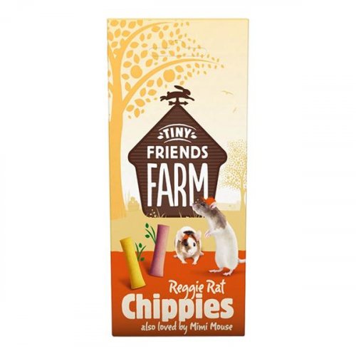 Supreme Tiny FARM Snack Reggie Chippies - potkan 120 g