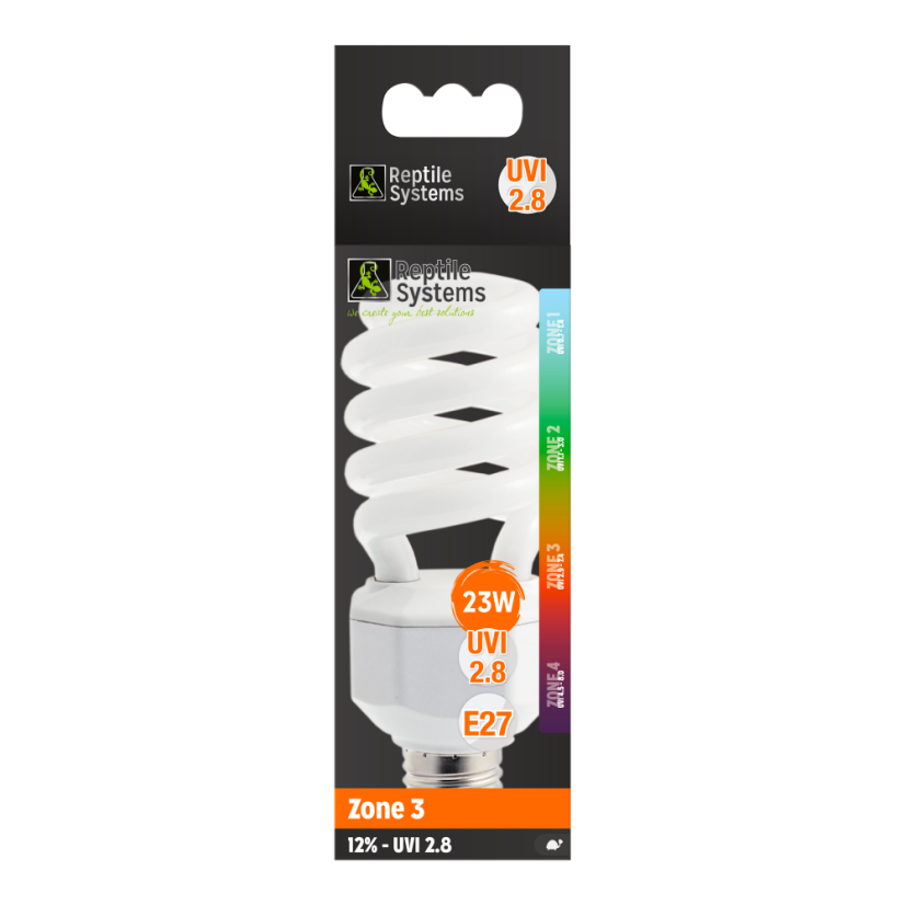 Reptile Systems Compact Pro D3 Zone 3 (10 % UVB, 23 W)