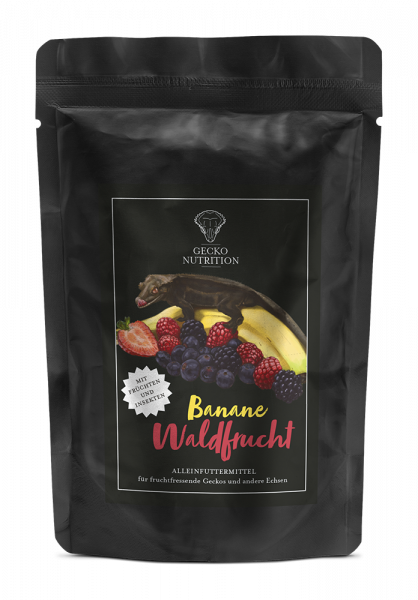 Gecko Nutrition Banán, lesní ovoce