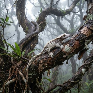 Pagekon řasnatý (Correlophus ciliatus)