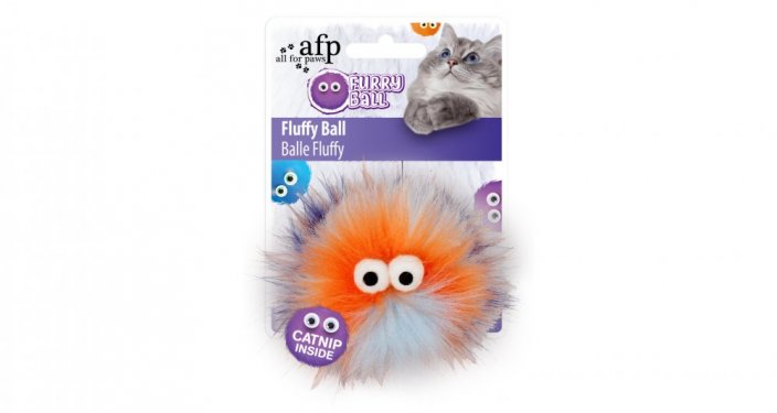 Chlupatý míček Fluffy AFP Furry Ball – se šantou