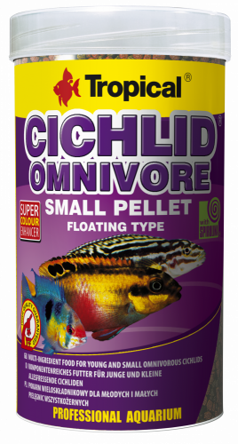 Tropical cichlid Omnivore S Pellet