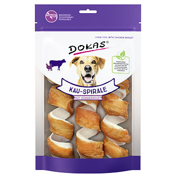 Dokas - Beef leather spirals wrapped in chicken - 3 pcs