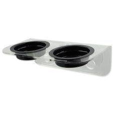 Krmítko REPTI PLANET akrylové 2 misky 15 x 8 x 6,2 cm