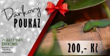 Darčekový poukaz v hodnote 200 Kč