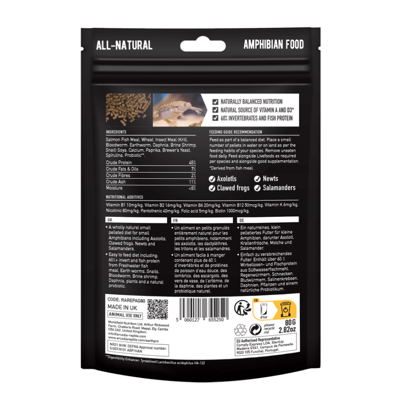 Arcadia EarthPro AmphibiGold 80 g