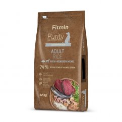Fitmin Purity Adult Fish & Venison Rice 12 kg
