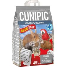 Podestýlka hlod. Naturlitter paper Cunipic 45 l