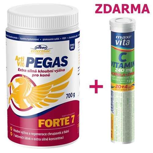 Vitar Pegas Forte 7, 700g + Free Vitamin C