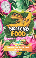 BioGecko Food Banana & Dragon Fruit – 100g