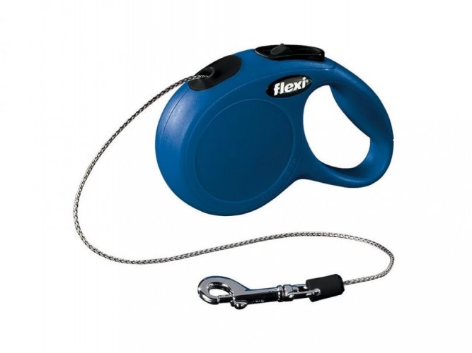 Leash Flexi Classic XS 3m (max 8kg) cable blue