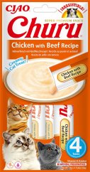 Churu Cat Chicken with Beef Recipe 4x14g