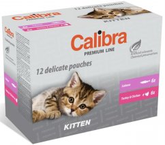 Calibra Cat kaps. Premium Kitten multipack 12x100 g