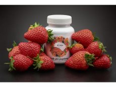 Dr. Rhaco Erdbeere, rote Banane
