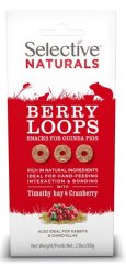 Supreme Selective Naturals snack Berry Loops 60 g