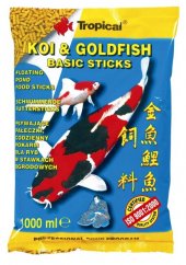 TROPICAL- POND Koi-Goldfish Basic sticks 1l