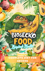 BioGecko Food Banana & Tropical Fruits – 100g