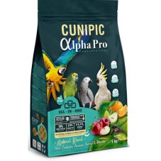 Cunipic Alpha Pro papoušek velký Natural 1 kg
