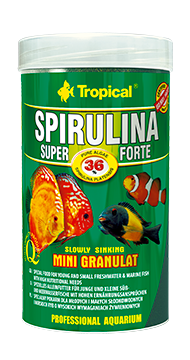 Tropical Spirulina Super Forte Mini Granulat
