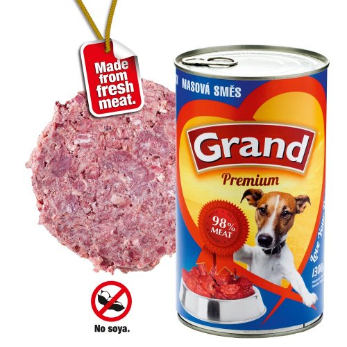GRAND Premium Mäsová zmes 1300g