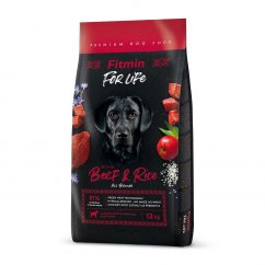 NEW Fitmin dog For Life Beef & Rice 12 kg