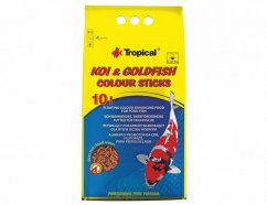 TROPICAL- POND Koi-goldfish Colour sticks 10L/800g