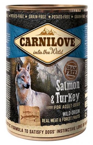 Carnilove WM konz. Salmon & Turkey Grain Free 400 g