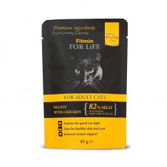 Fitmin For Life Kuřecí kapsička pro kočky 85 g