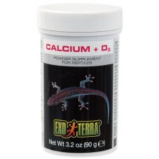 Doplňkové krmivo EXO TERRA kalcium + vitamín D3 90g