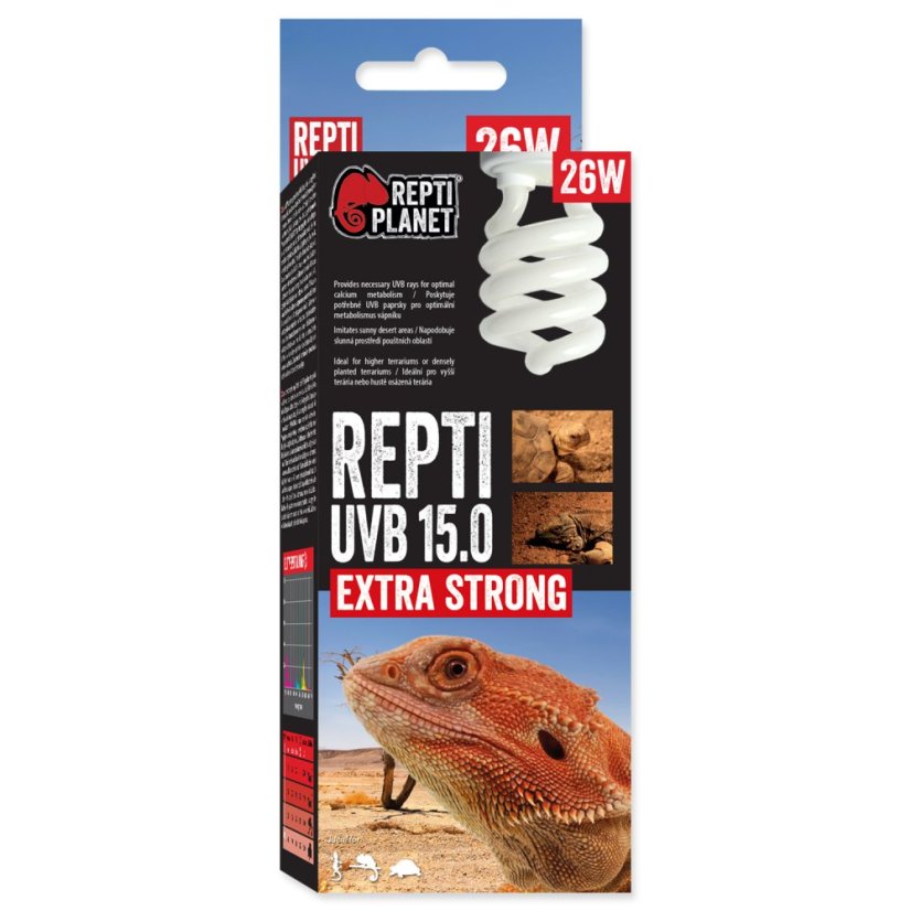 Žárovka REPTI PLANET Repti UVB 15.0