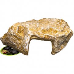 Dekorace umělá - jeskyně žlutá M Komodo 18,5x18,5x10cm