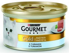Gourmet Gold cat konz.-jemná paštika tuňák 85 g