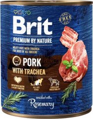 Brit Premium by Nature Dog konz. - Pork with Trachea 800 g