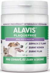 Alavis Plaque Free pro psy a kočky plv 40g