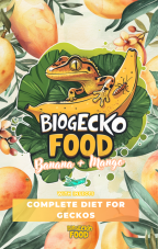 BioGecko Food Banana & Mango – 100g