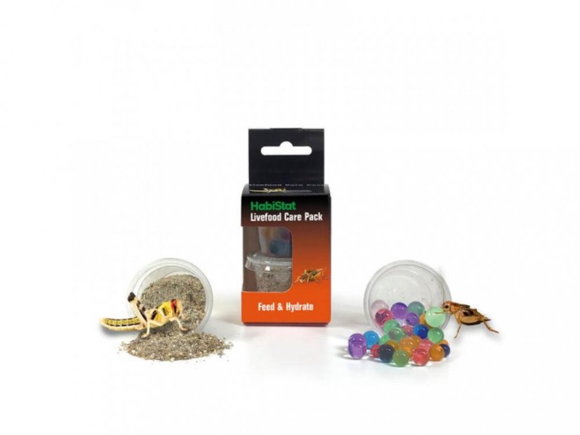 HabiStat Livefood Care Pack Feed & Hydrate