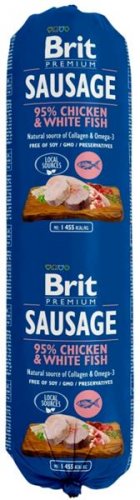 Brit salám Sausage Chicken & White Fish 800 g