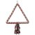 Houpačka BIRD JEWEL barevná s provazy 40cm