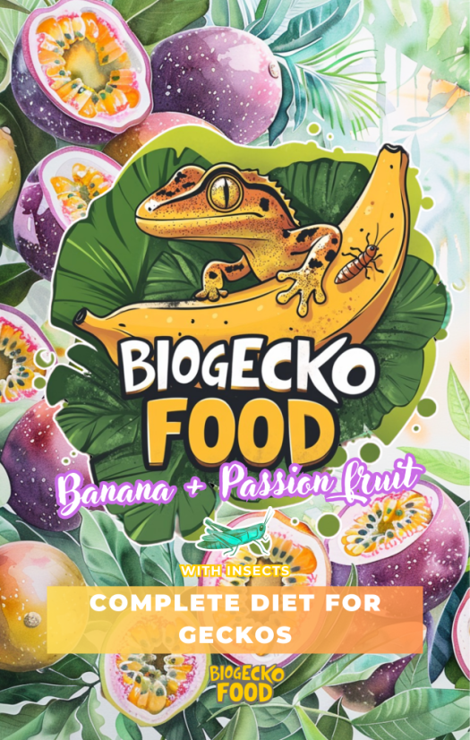 BioGecko Food Banana & Passion Fruit – 100g