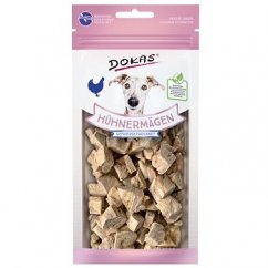 Dokas - Mrazom sušené kuracie žalúdky pre psov 20 g